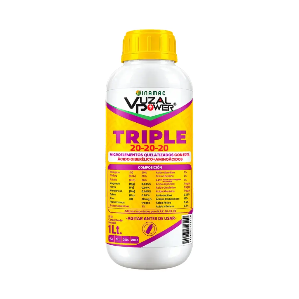 VUZAL POWER - TRIPLE 20-20-20 - 1LT
