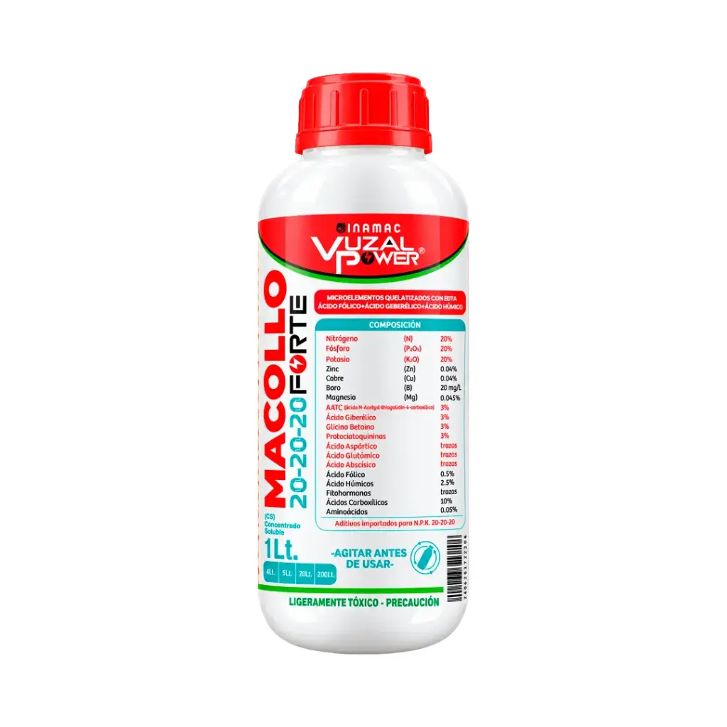 VUZAL POWER - MACOLLO 20-20-20 - 1LT