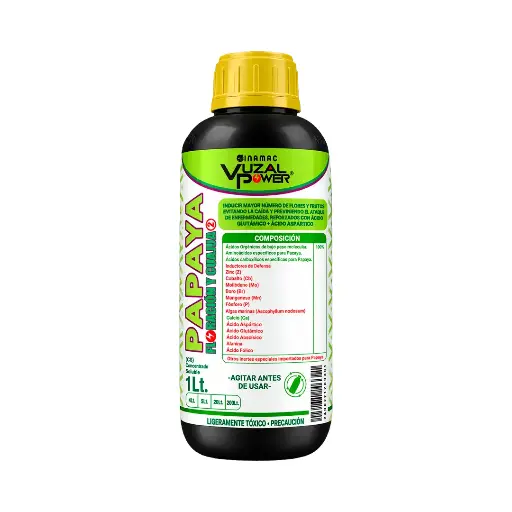 VUZAL POWER - PAPAYA FLORACIÓN Y CUAJADO - 1LT